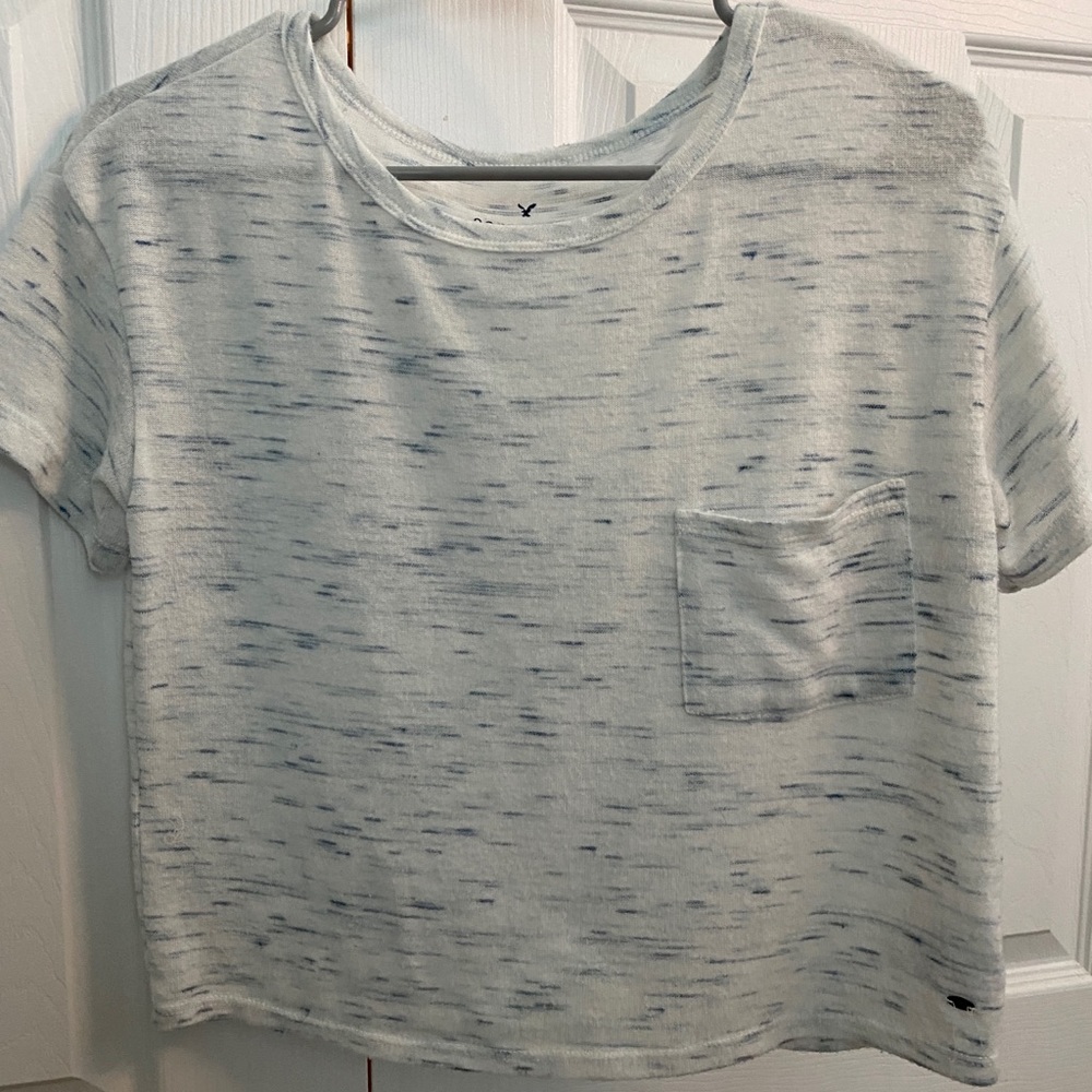 American Eagle Boxy Cropped Tee